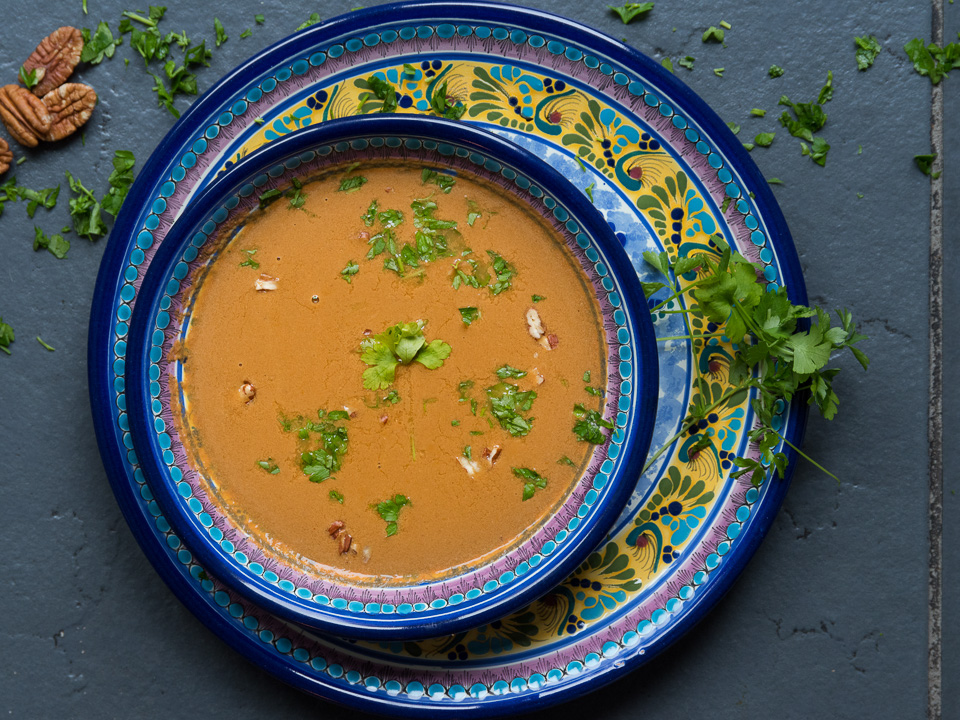 Sopa de nuez (Pekannusssuppe) Sopa de nuez (Pekannusssuppe)