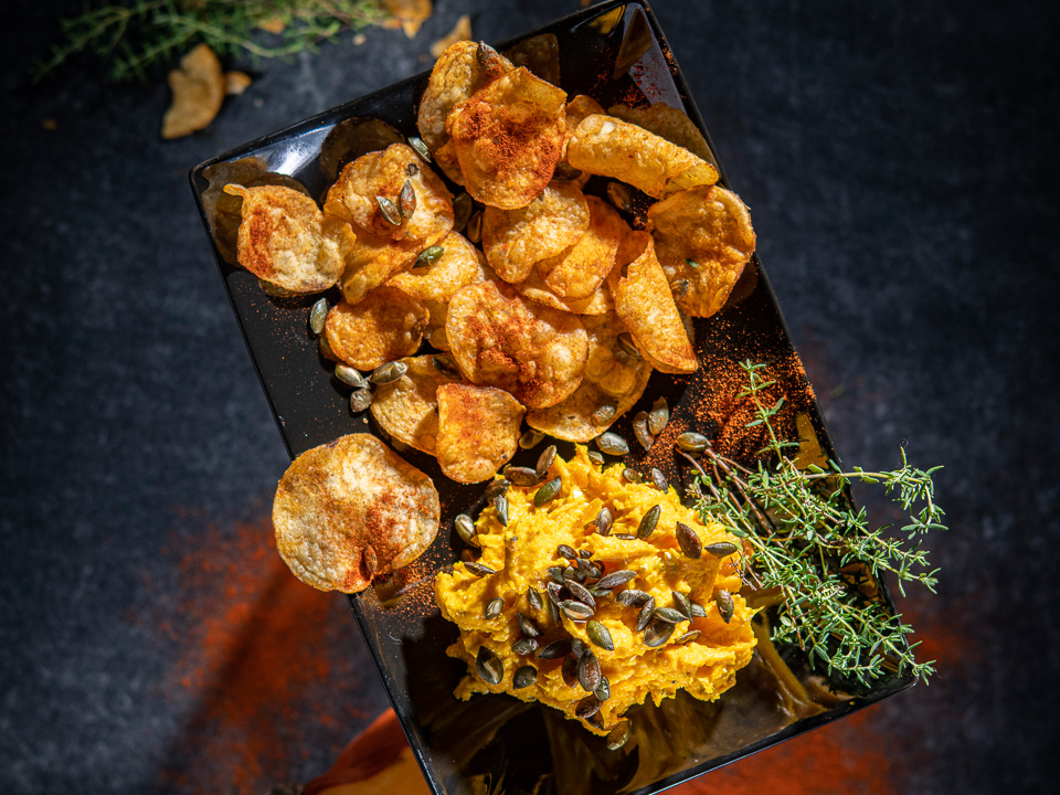 Kürbis-Thymian-Dip Kürbis-Thymian-Dip