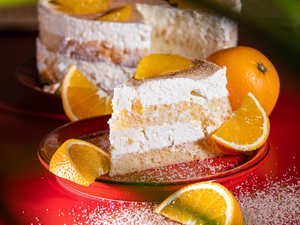 Orangentorte Orangentorte