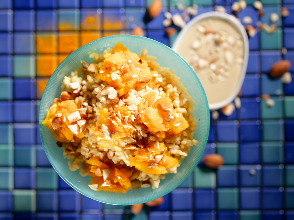 Ayurvedische Frühstücksbowl Ayurvedische Frühstücksbowl