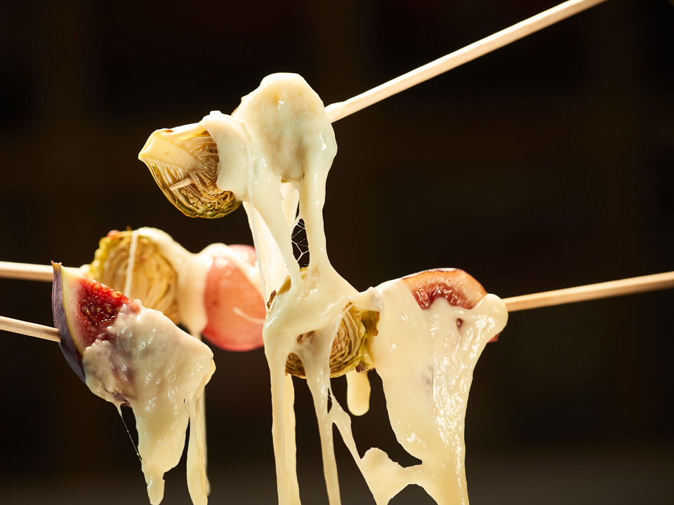 Rosenkohl-Käsefondue Rosenkohl-Käsefondue