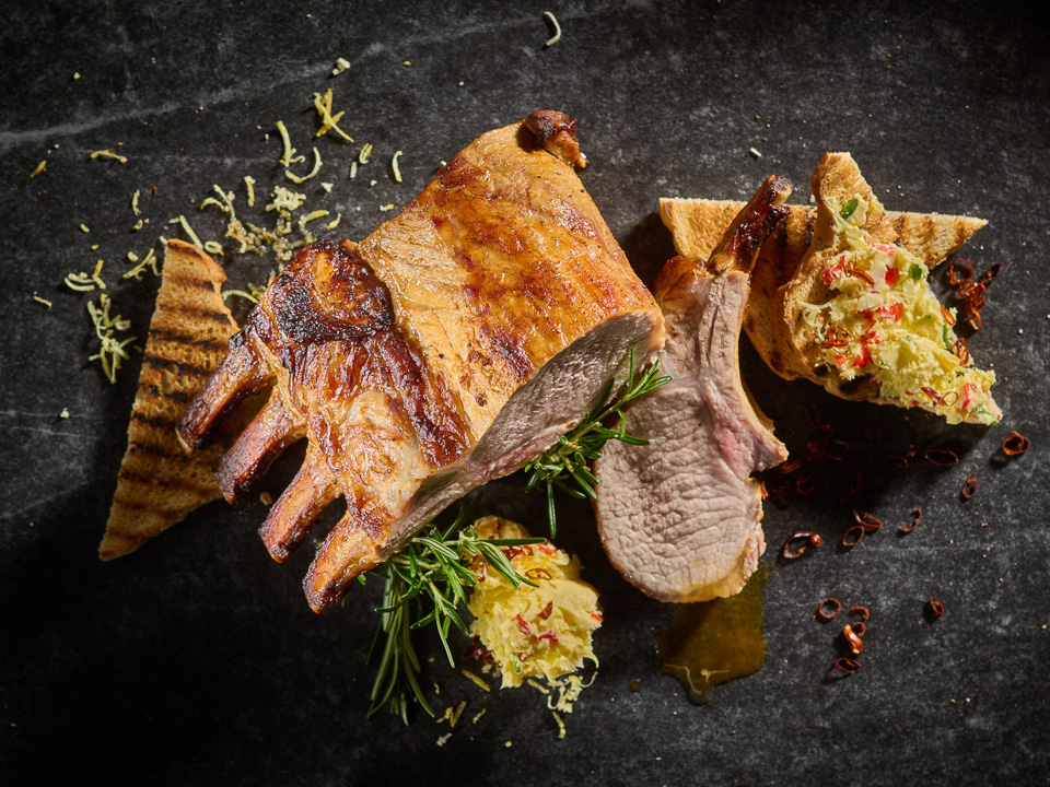 French Rack vom Grill French Rack vom Grill