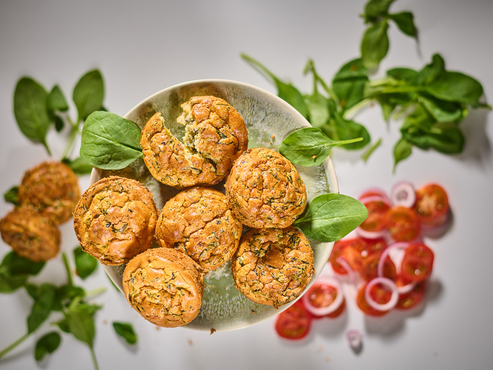 Spinatmuffins Spinatmuffins