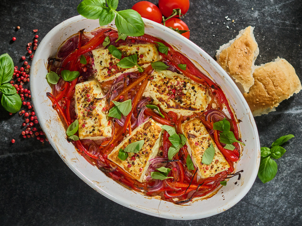 Gratinierter Feta Gratinierter Feta