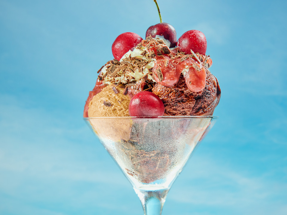 Kirsch-Schoko-Becher