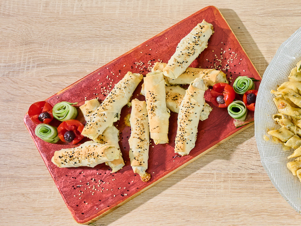 Börek (Gefüllte Teigröllchen) Börek (Gefüllte Teigröllchen)