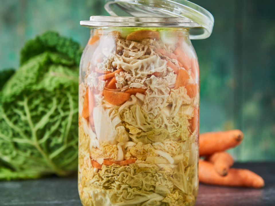 Fermentierter Wirsingkohl Fermentierter Wirsingkohl