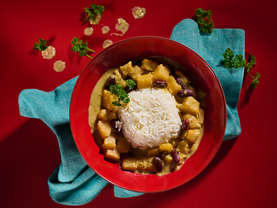 Steckrübencurry Steckrübencurry