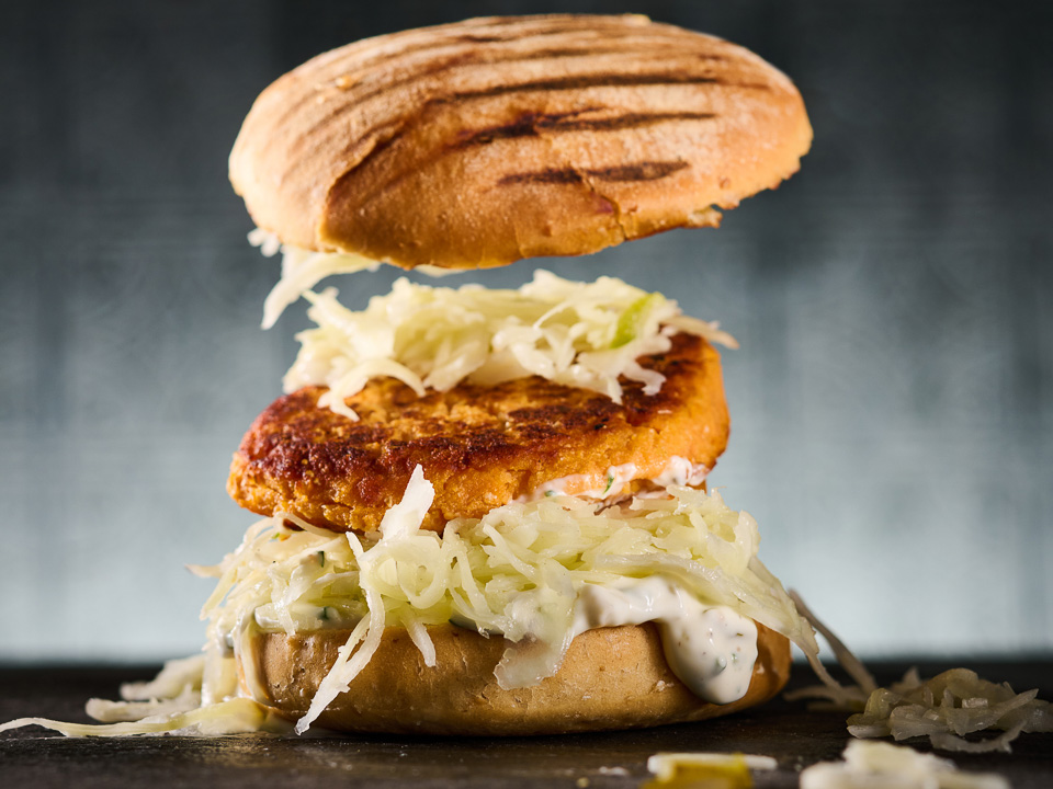 Süßkartoffelburger Süßkartoffelburger