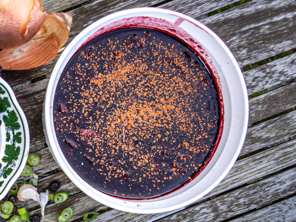 Mazamorra Morada (Lila Maisspeise) Mazamorra Morada (Lila Maisspeise)