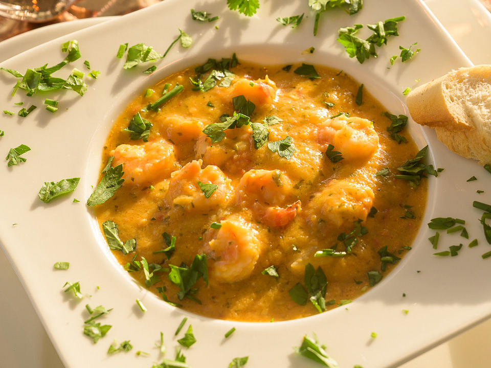 Bobó de camarao (Brasilianische Garnelensuppe) Bobó de camarao (Brasilianische Garnelensuppe)
