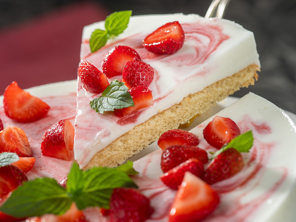 Erdbeer-Skyr-Torte Erdbeer-Skyr-Torte