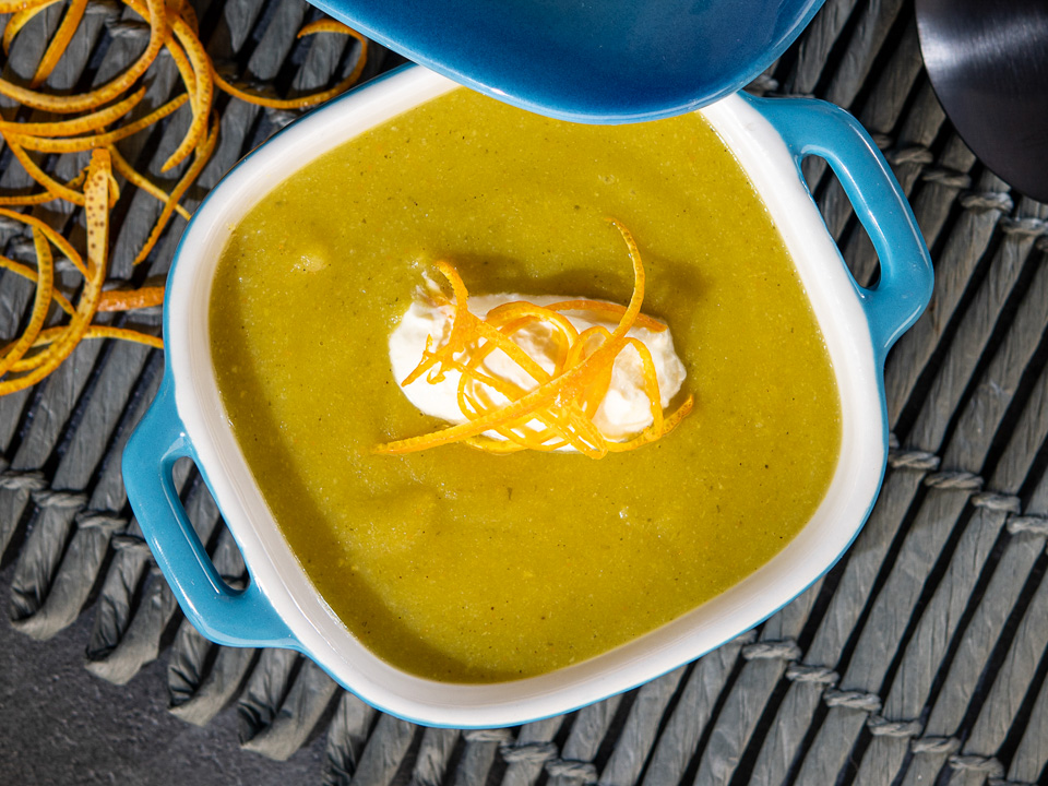 Rosenkohl-Orangen-Suppe Rosenkohl-Orangen-Suppe