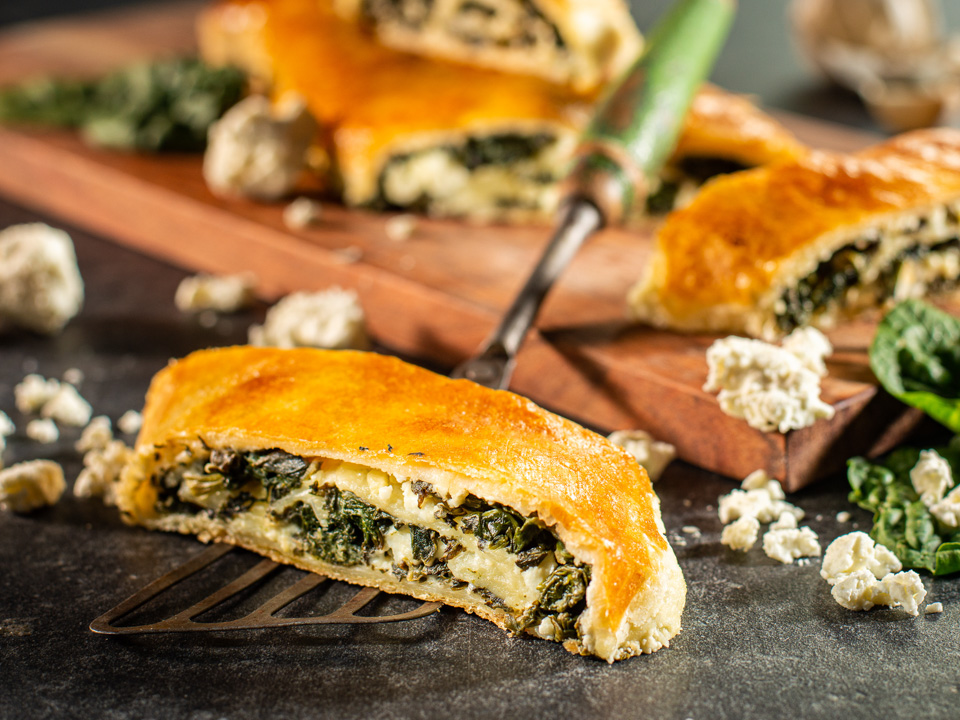 Spinat-Feta-Roulade Spinat-Feta-Roulade
