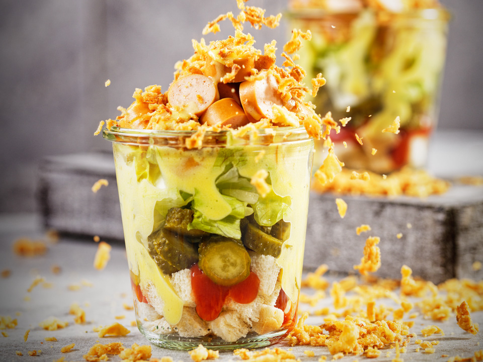 Hotdog-Salat Hotdog-Salat
