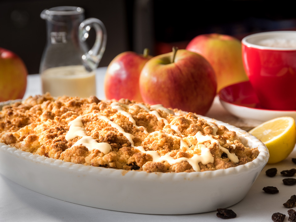 Apfelcrumble Apfelcrumble