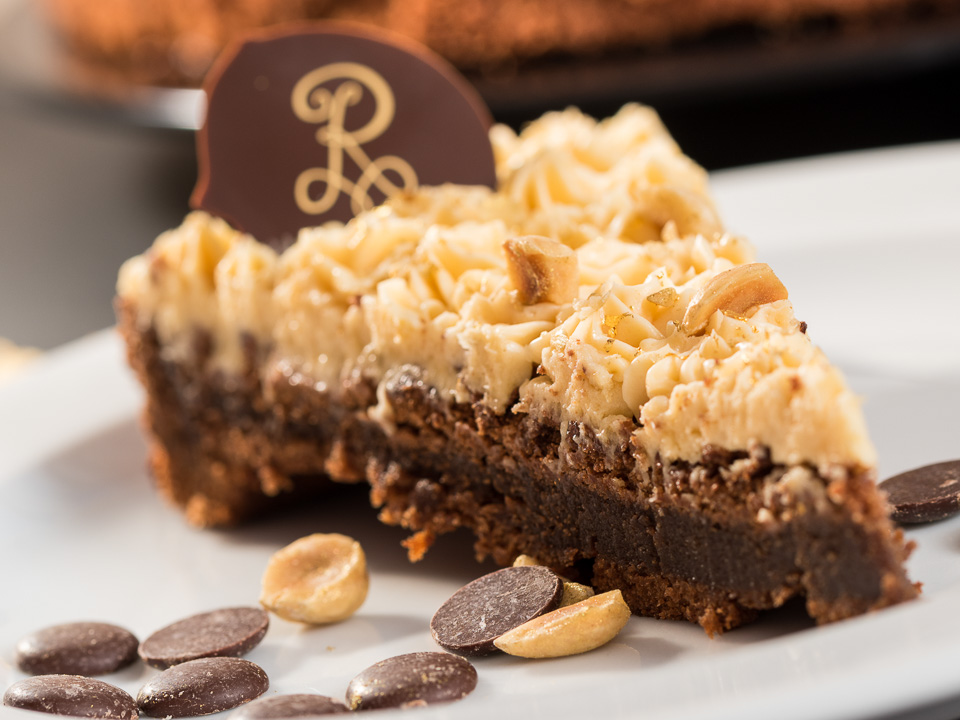 Brownie mit Salz-Karamell-Kruste Brownie mit Salz-Karamell-Kruste