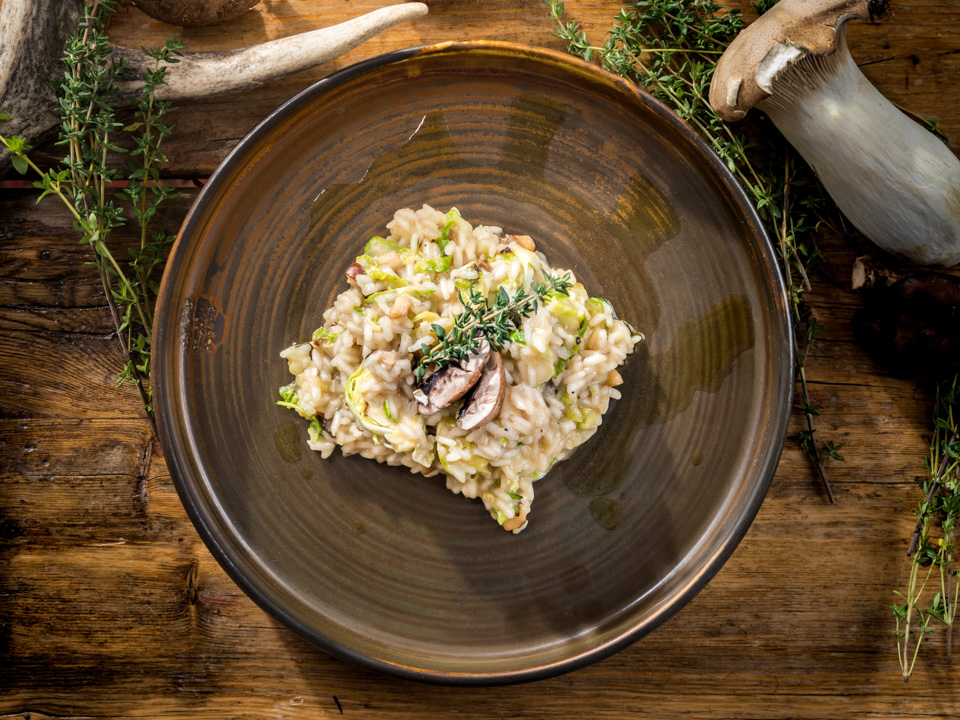 Pilzrisotto