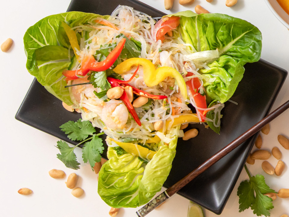 Gnaum Miseu (Kambodschanischer Glasnudelsalat)