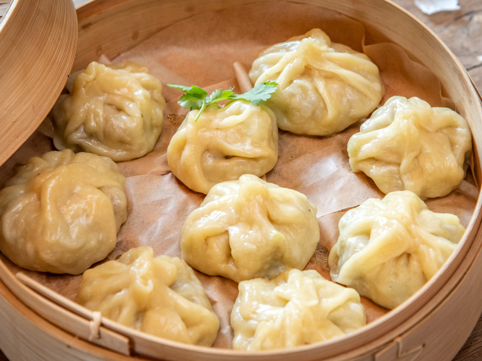 Momos (Nepalesische Maultaschen)
