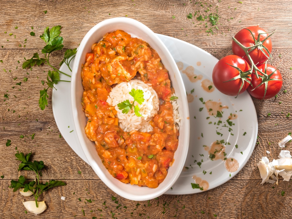 Shrimps Étouffée