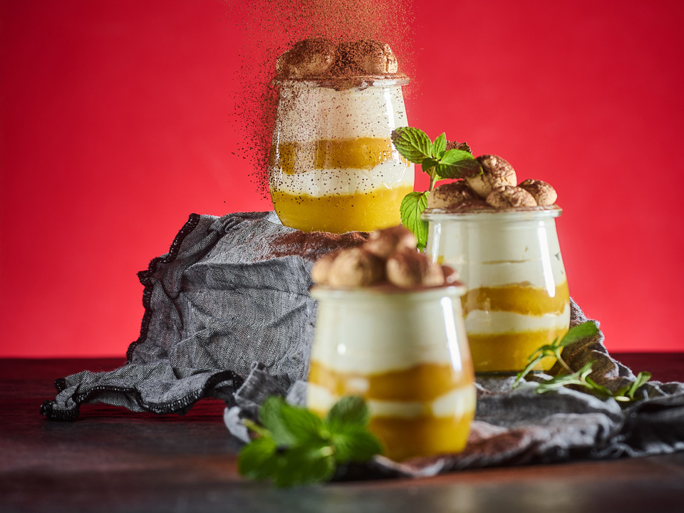 Eierlikör-Mango-Creme Eierlikör-Mango-Creme