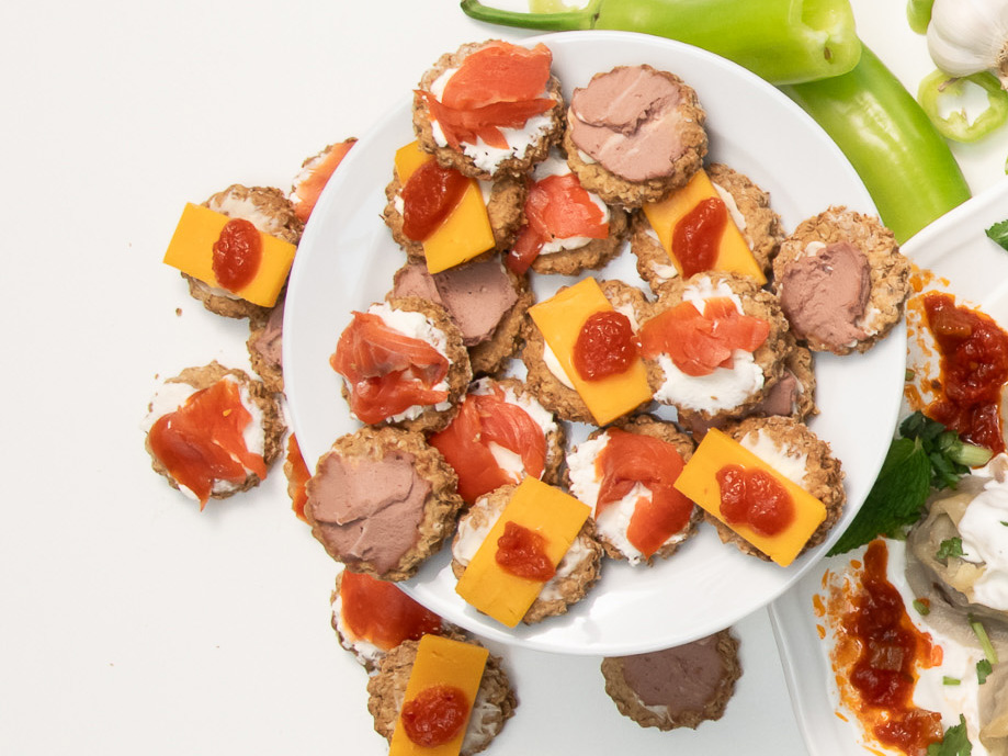 Scottish Oatcakes (Schottische Haferkekse)