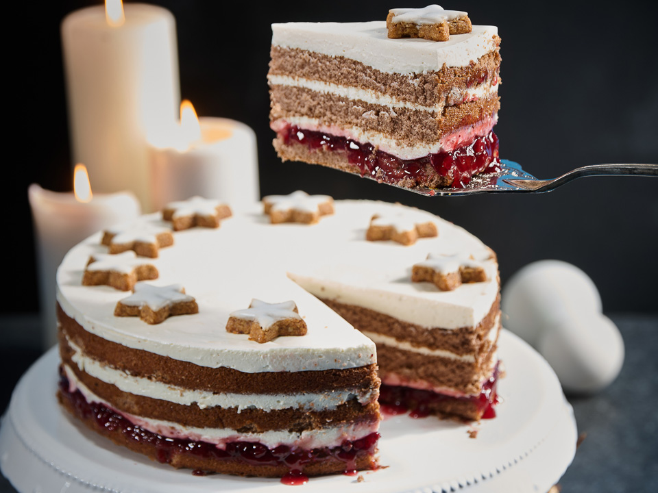Zimtsterntorte