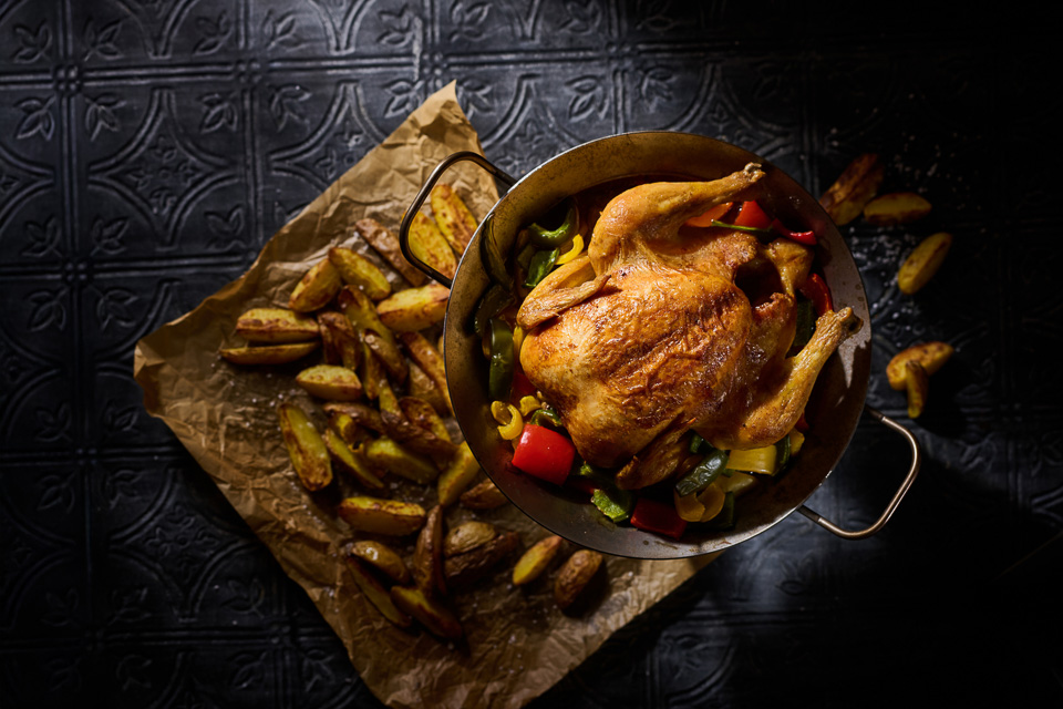 Paprikahähnchen aus dem Ofen