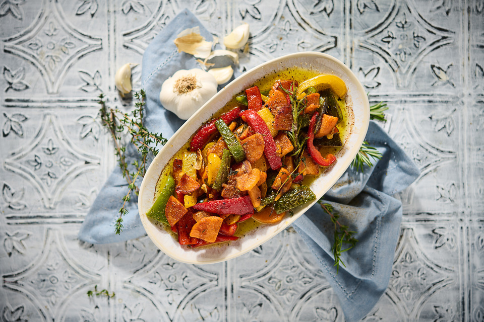 Süßkartoffel-Antipasti