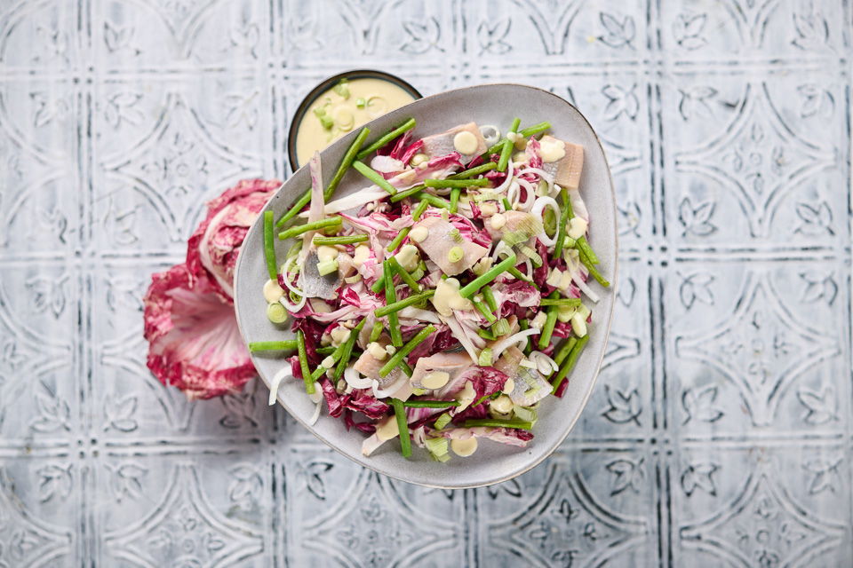 Bohnen-Matjes-Salat