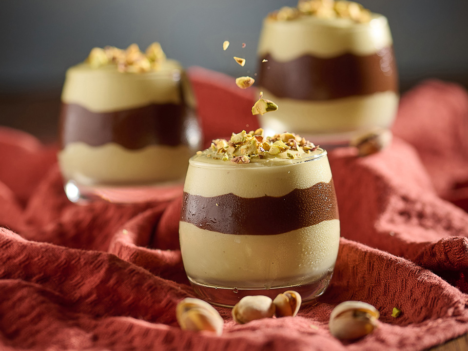 Pistazien-Schoko-Dessert